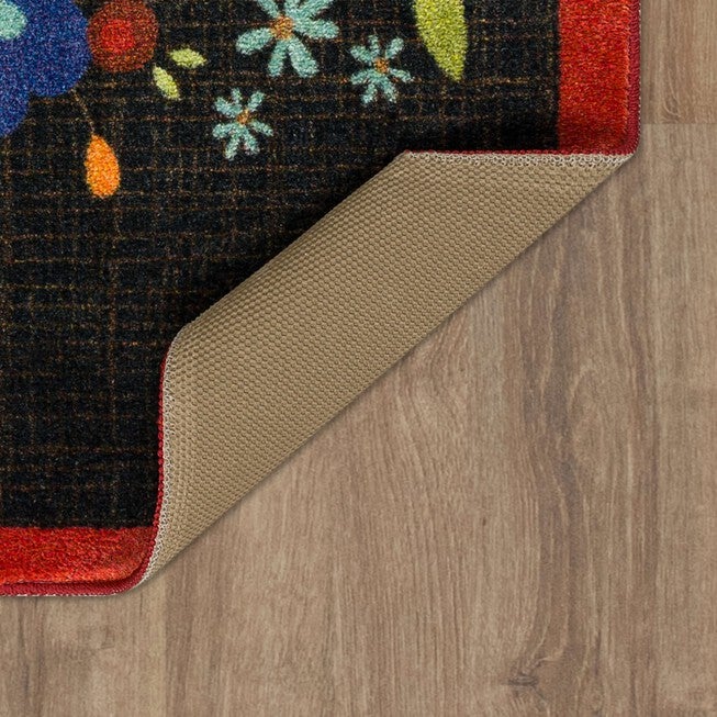Home Sweet Flowers Kitchen Rug, , alternate image number null