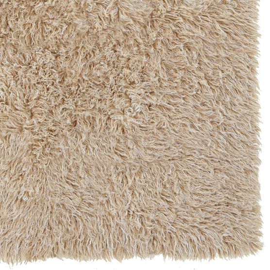 Flokati Tan Rug, , alternate image number null