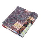 Colorado Lodge Quilted Patchwork Throw Blanket, , on-hover image number 1
