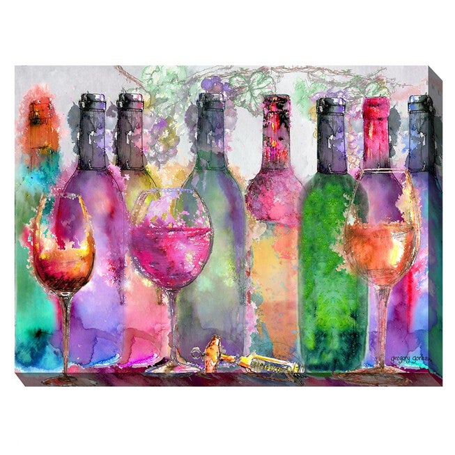 TASTING ROOM OUTDOOR ART 40X30, MULTI, hi-res image number 0