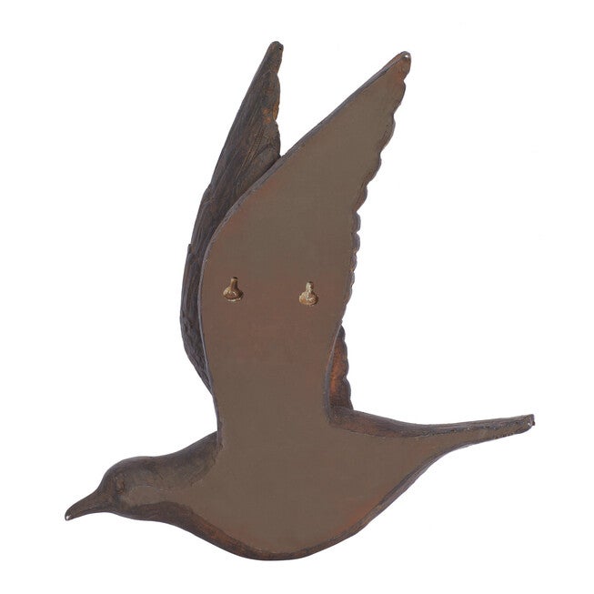 Set Of 3 Brown Resin Farmhouse Birds Wall Décor, , alternate image number 2