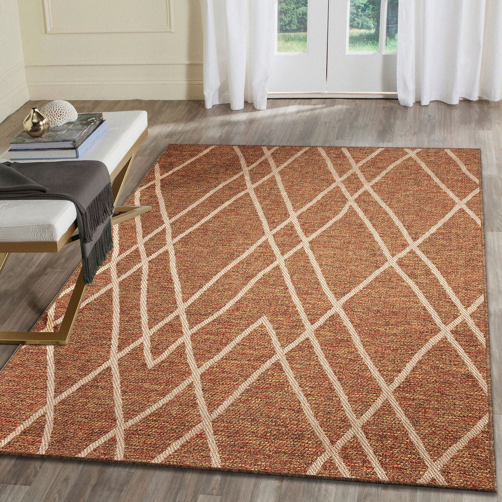 Roma Aspen Indoor/Outdoor Area Rug Cool, , alternate image number 4