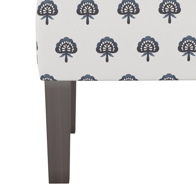 Block Paisley Armless Chair, , alternate image number 4