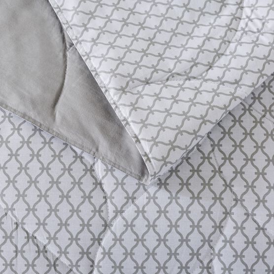Antimicrobial Cotton Reversible Down Alternative Blanket Blankets, , alternate image number null