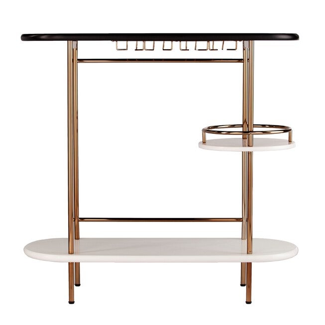 Dagney Wine/ Bar Table with Glassware Storage, , on-hover image number 1