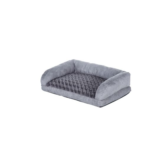 Buddy's Cushion Pet Dog Bed, GRAY, hi-res image number null