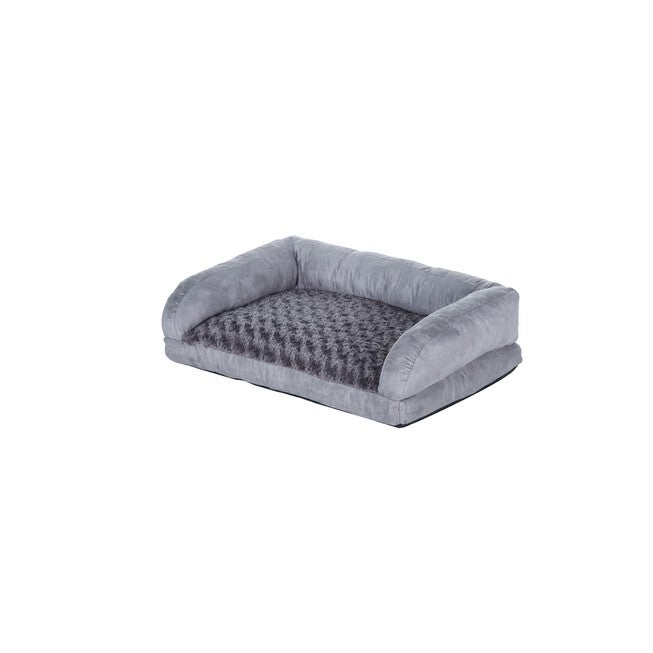 Buddy's Cushion Pet Dog Bed, GRAY, hi-res image number 0