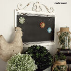 White Farmhouse Abstract Metal Wall Décor, , alternate image number null