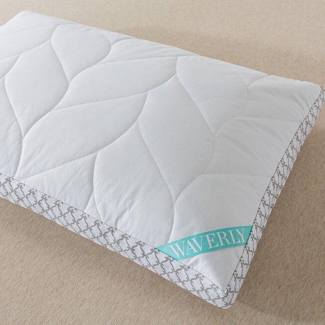 Antimicrobial Quilted Nano Feather Gusseted Pillow Bed Pillow, , alternate image number 4