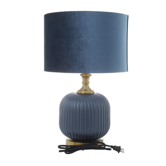 Blue Transitional Table Lamp, , on-hover image number null