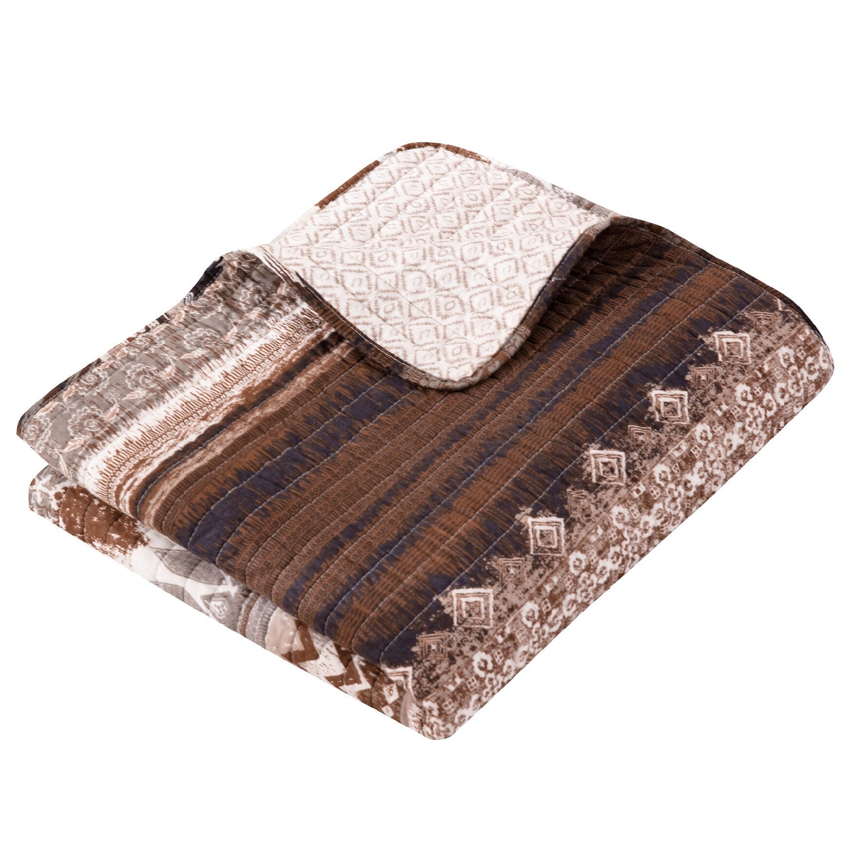 Southwest Latte Throw Blanket, , alternate image number 2