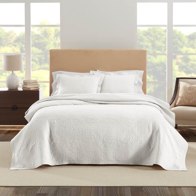 Raphaela European Matelassé Coverlet Set, , on-hover image number null