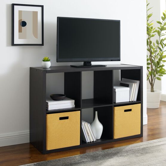 Glencoe 6 Cubby Storage Cabinet - Expresso, , alternate image number null