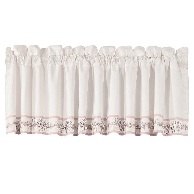 Avant Garden Window Straight Valance, BLUSH, alternate image number null