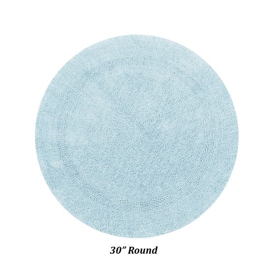 Lux Collections Bath Mat Rug 30" Round, , on-hover image number null
