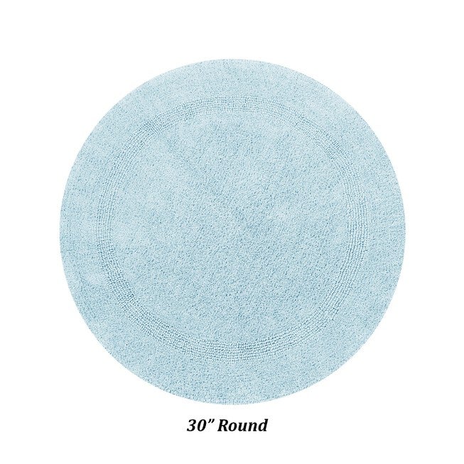 Lux Collections Bath Mat Rug 30 inches Round, , on-hover image number 1
