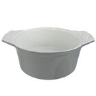2 Quart Stoneware Round Casserole With Lid, , alternate image number null