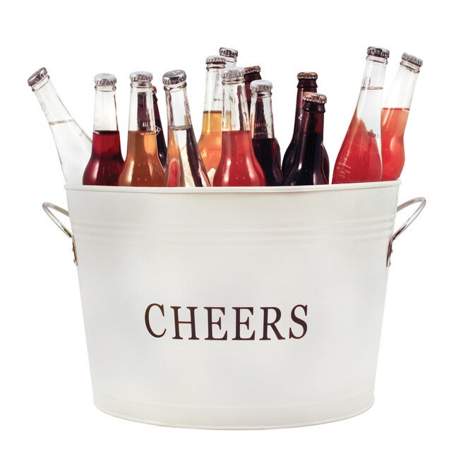 Cheers Galvanized Metal Tub, , alternate image number null