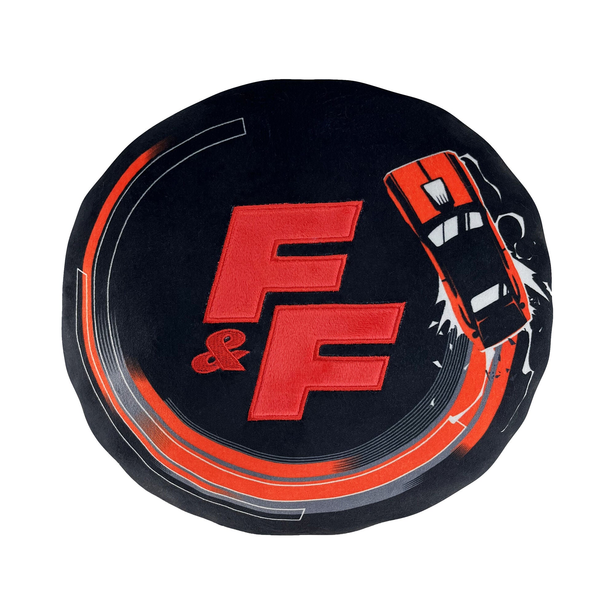 Fast And Furious Burn Rubber Tracks Knife Edge Cloud Pillow 12 inches, FAST FURIOUS, hi-res image number 0