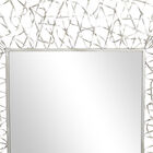 Silver Industrial Metal Wall Mirror, , alternate image number null