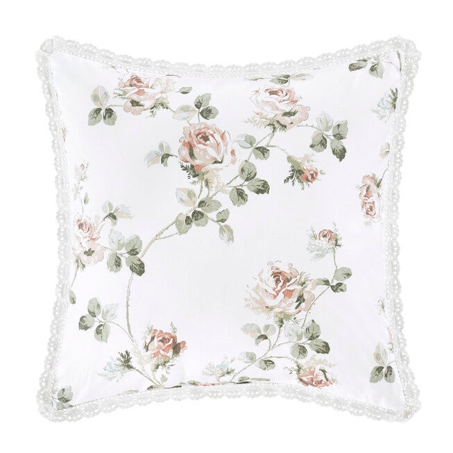 Rialto Sage 16 Inch Square Decorative Throw Pillow, SAGE, hi-res image number null