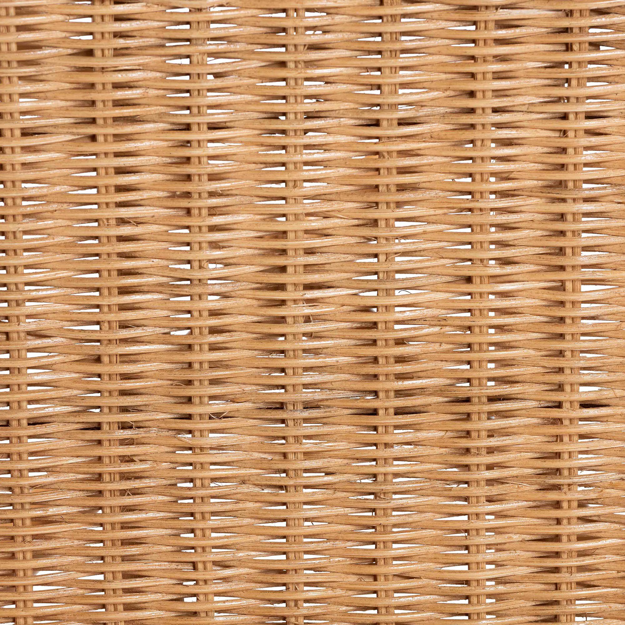 Oxford Natural Rattan Dining Chair, LIGHT HONEY, alternate image number 6