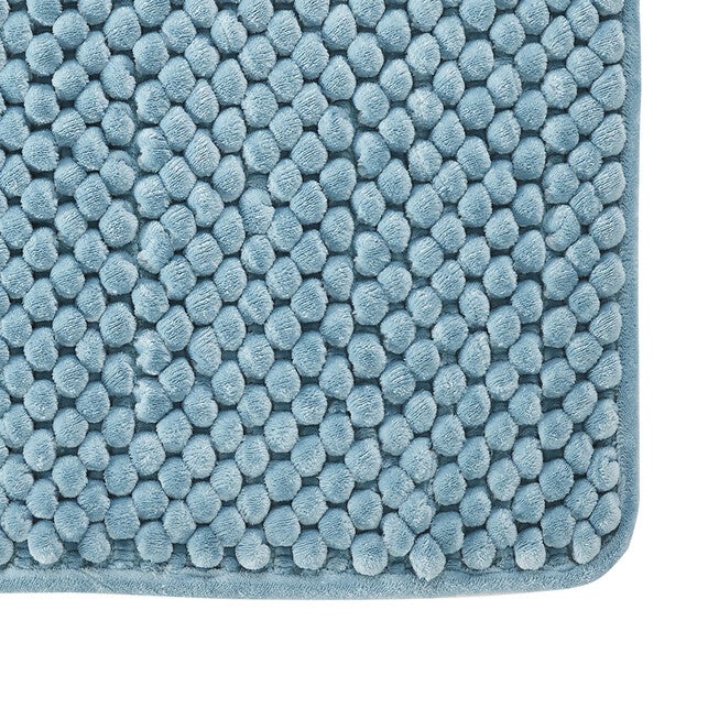 Alma Collection 25% Cotton & 75% Polyester 17 inches X 24 inches Rectangle Bath Rug, , alternate image number null