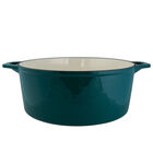 7 Quart Enameled Cast Iron Dutch Oven W Lid, , alternate image number null