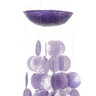 Purple Capiz Coastal Windchime, , alternate image number null
