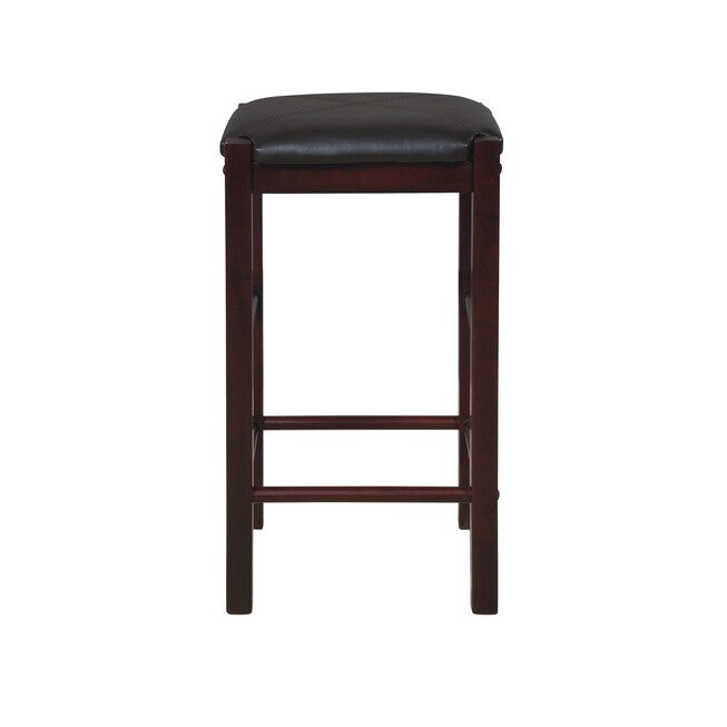 Lancer Backless Counter Stools, Espresso - Set of Two, , alternate image number null