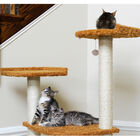 Ultra Thick Faux Fur Real Wood 64" Cat Scratching Furniture, , alternate image number null