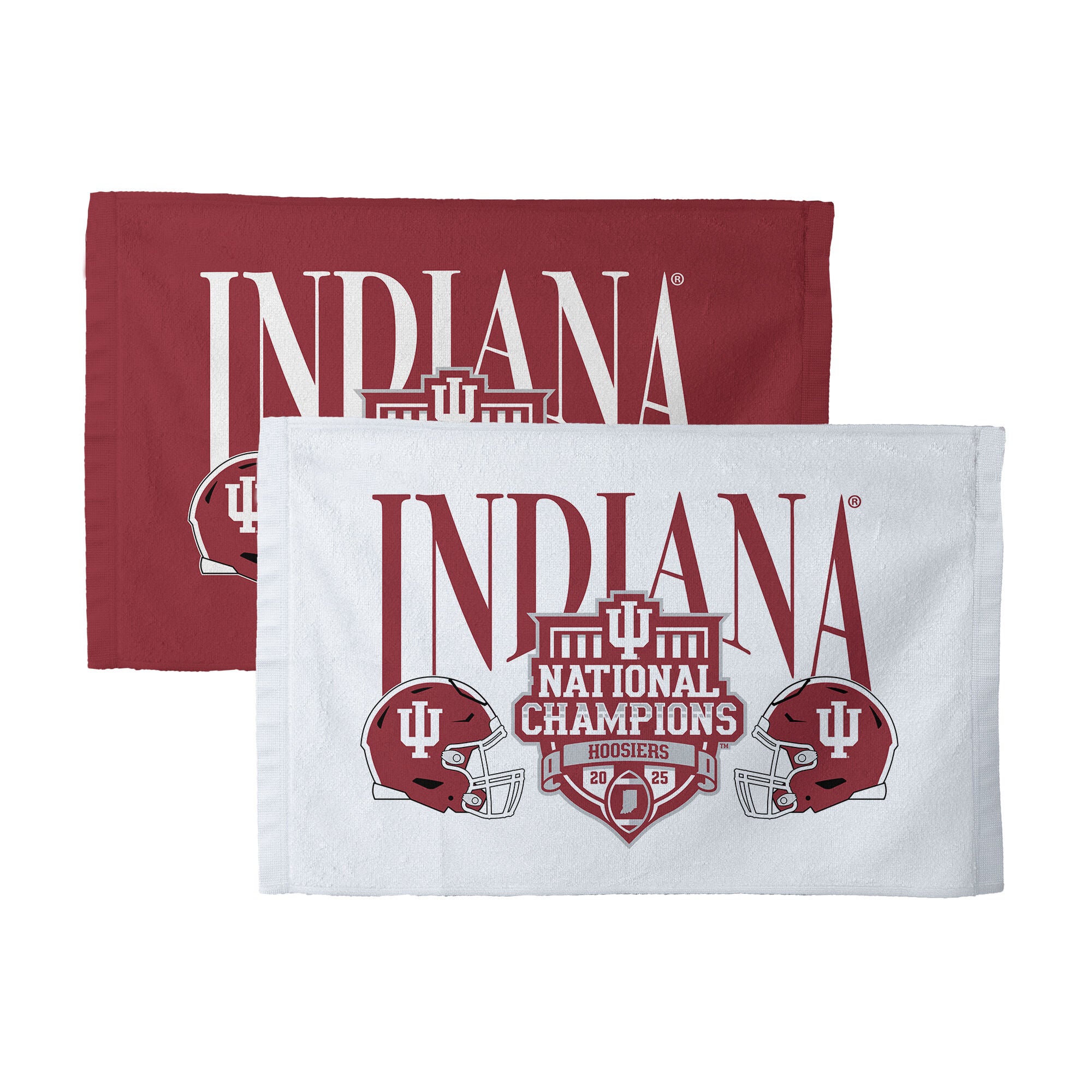 2025 NCAA Fan Towel 16x25 inches, INDIANA UNIVESITY, hi-res image number 0