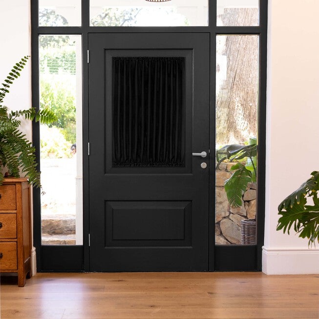 Darcy Rod Pocket Door Panel With Tieback, , alternate image number null
