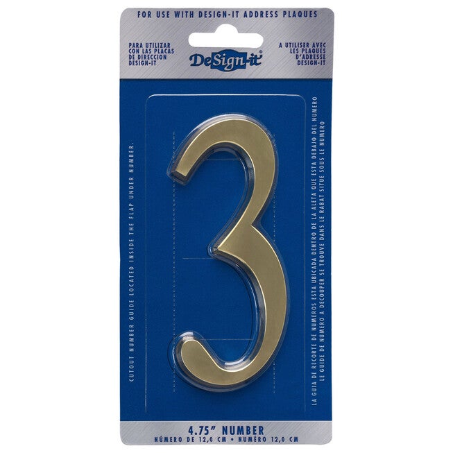 4¾" Numbers, , alternate image number 4