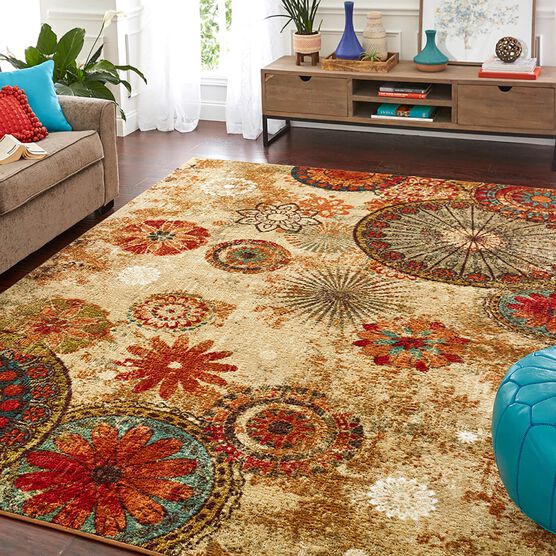 Caravan Medallion Multi 7' 6" X 10', , alternate image number null