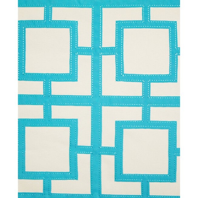 Modern Links Applique 20X20 Indoor Outdoor Decorative Pillow, , alternate image number 11