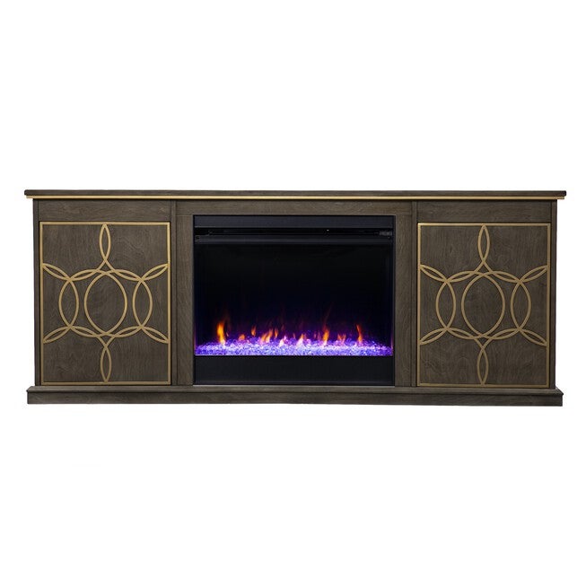 Yardlynn Fireplace Console W Media Storage, , on-hover image number 1
