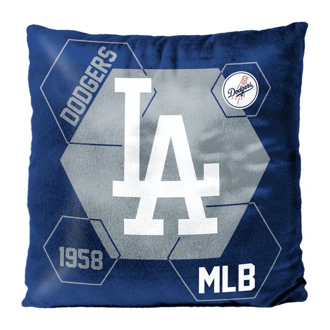 Dodgers Velvet Reverse Pillow, MULTI, hi-res image number 0