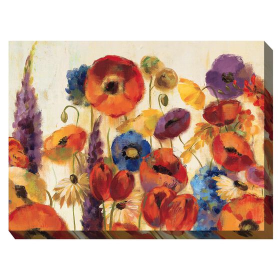 PIZAZZ OUTDOOR ART 40X30, MULTI, hi-res image number null