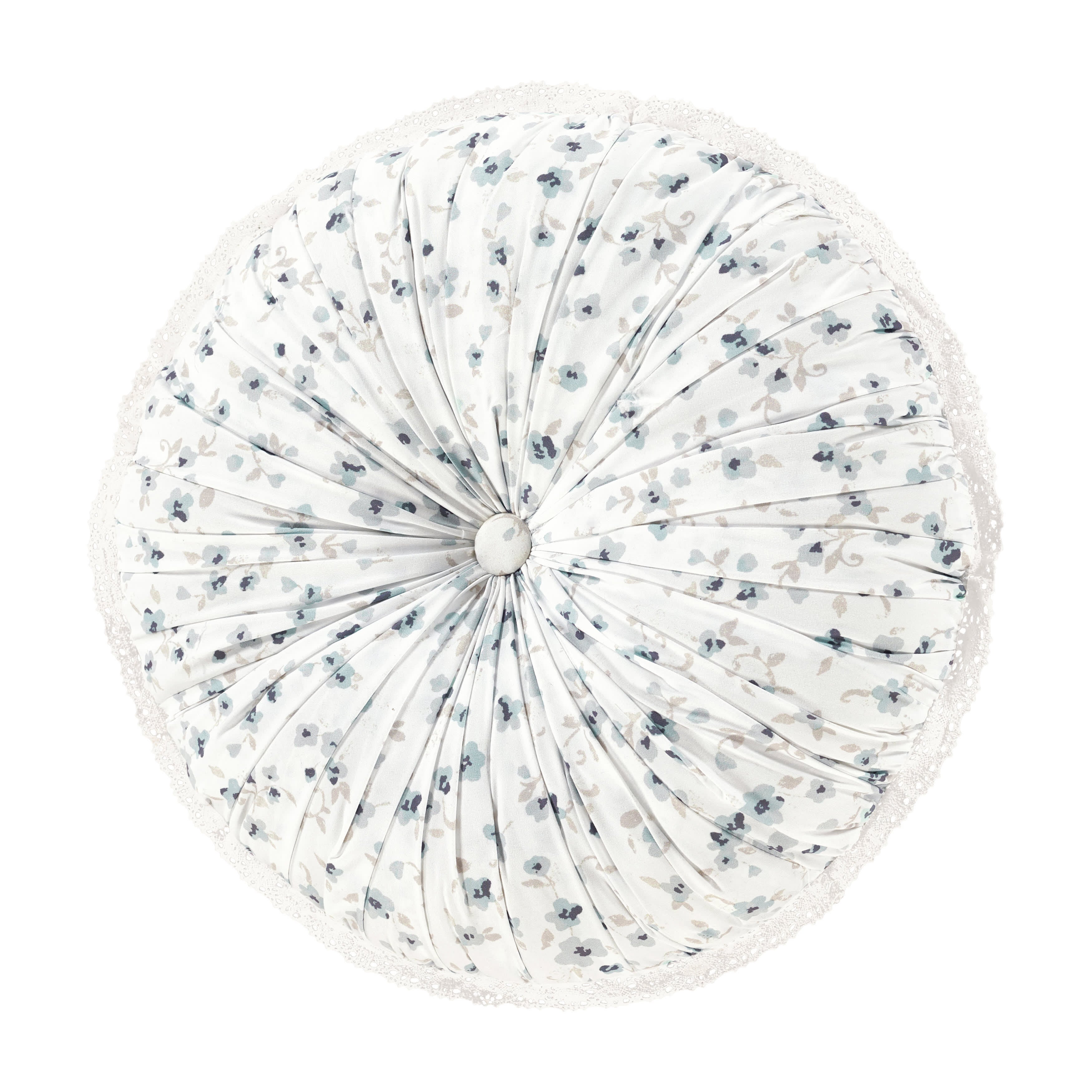 Bungalow Spa Round Decorative Throw Pillow, SPA, hi-res image number 0