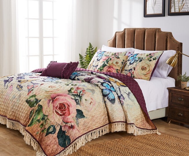 Gigi Ecru Quilt Set, , on-hover image number null