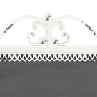 White Farmhouse Abstract Metal Wall Décor, , alternate image number null