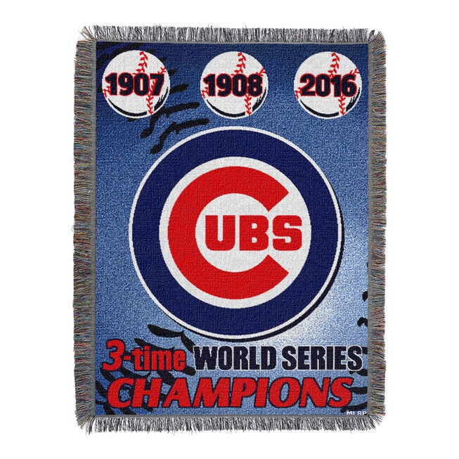 Cubs Commemorative Series Throw, MULTI, hi-res image number 0