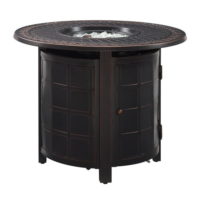 Columbia 34 inches Aluminum Round LPG Fire Pit, , alternate image number 5