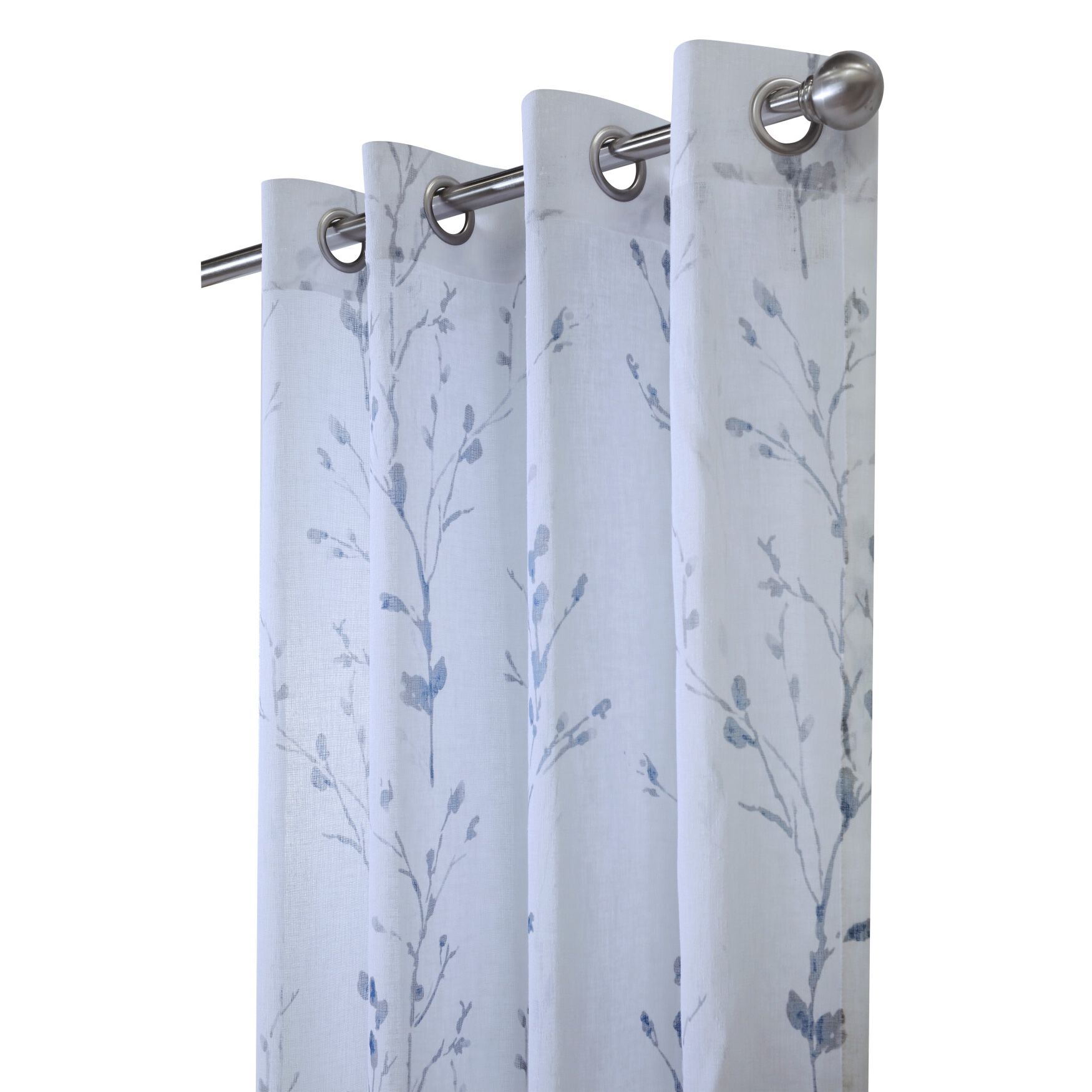 Primavera Light Filtering Grommet Curtain Panel, , alternate image number 3