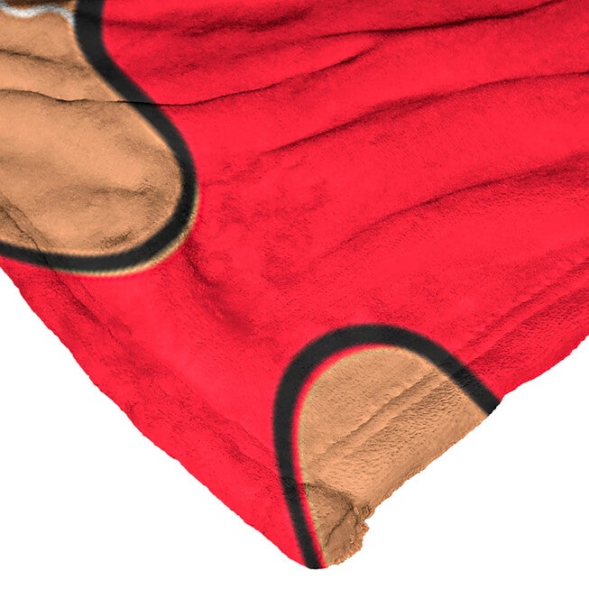 Wb Friends Gingerbread Pattern Silk Touch Throw Blanket, , alternate image number null