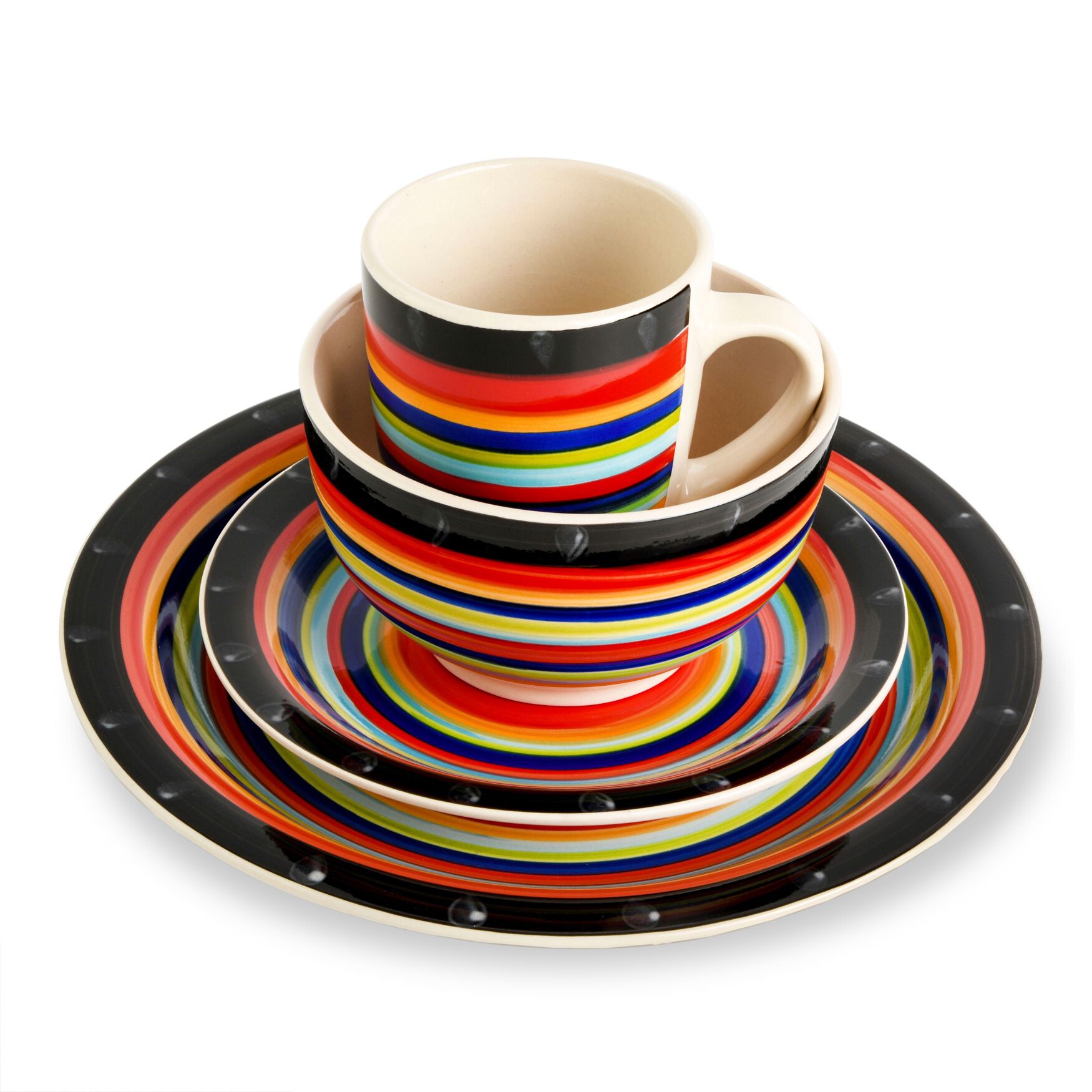 16-PC. Casa Stella Dinnerware Set, , alternate image number 6