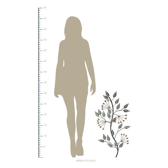 Beaded Metal Flower Bunch Wall Decor, , alternate image number 3