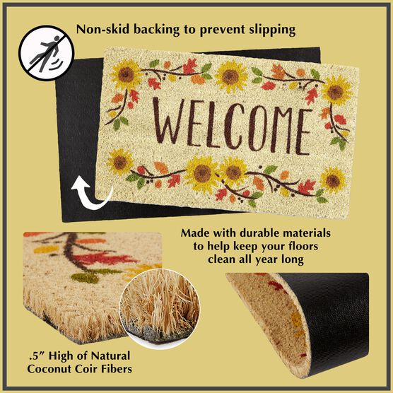 Lets Flamingle Doormat Floor Coverings, , alternate image number null