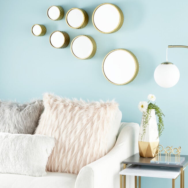 Cosmoliving By Cosmopolitan Set Of 7 Wall Mirror, , alternate image number 5